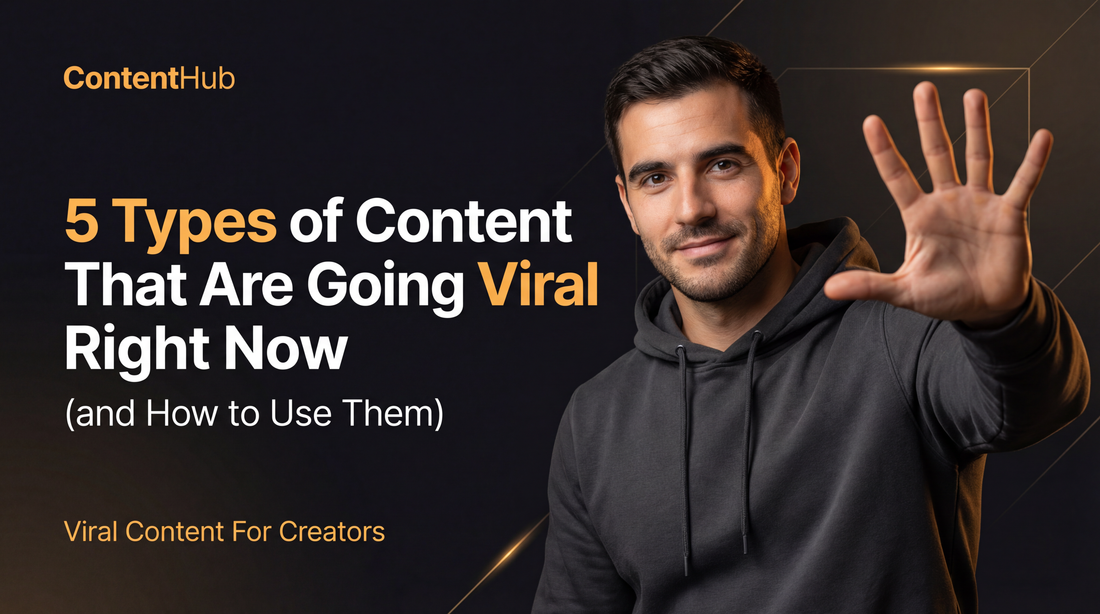 5 Types of Content That Are Going Viral Right Now (and How to Use Them)