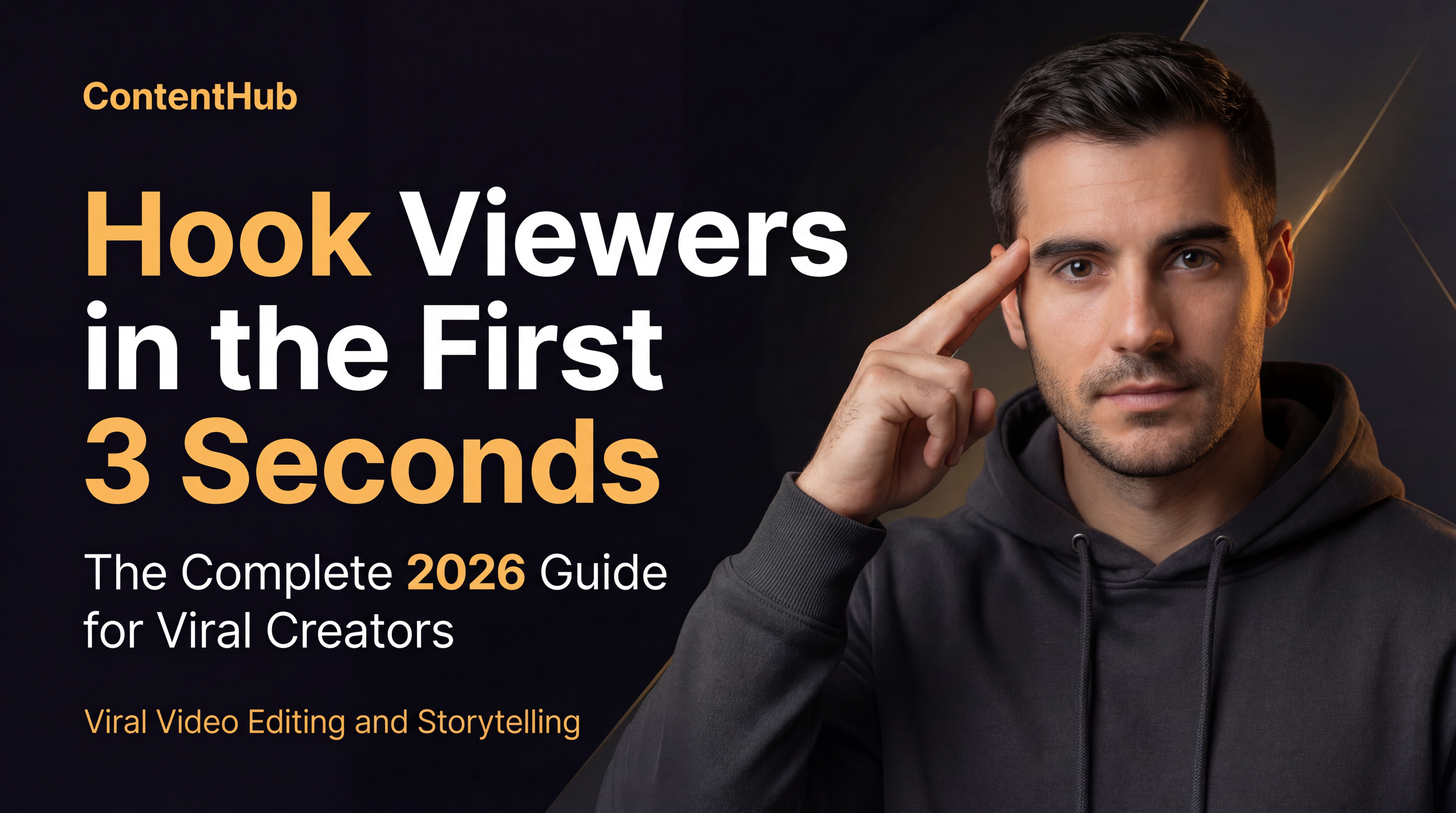 Hook Viewers in the First 3 Seconds: The Complete 2026 Guide for Viral Creators