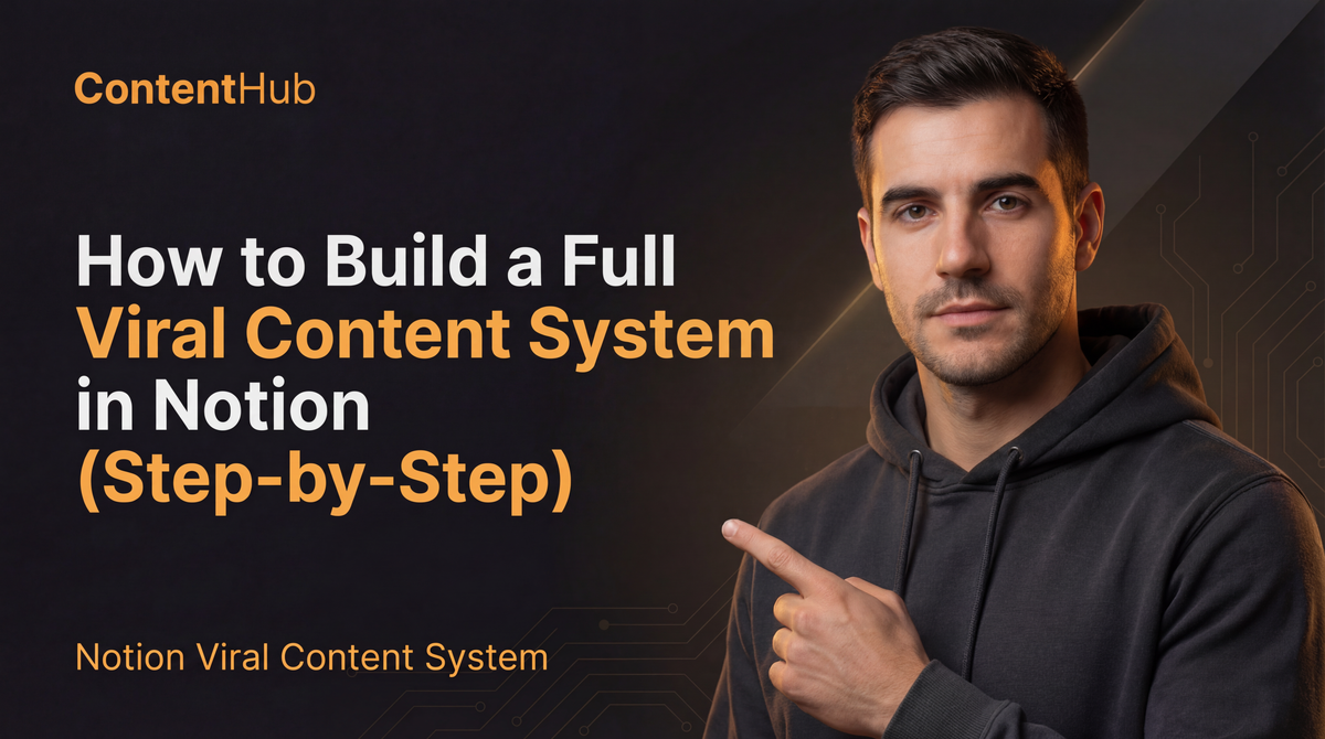 How to Build a Full Viral Content System in Notion (2026 Creator Growth Guide)